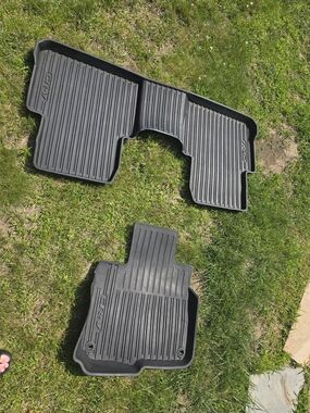 All-Weather Black Car Floor Mats (Set)